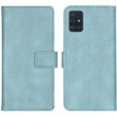 imoshion Luxuriöse Klapphülle Samsung Galaxy A51 - Hellblau