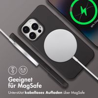 imoshion Color Backcover mit abnehmbarem Handykette und MagSafe Apple iPhone 14 Pro Max - Black Coffee
