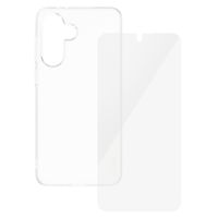 CARE by PanzerGlass Fashion Backcover XR + Ultra-Wide Fit Displayschutz mit Applikator Samsung Galaxy A56 - Transparent