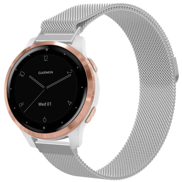 imoshion Magnetisches Milanaise Armband -   Universelle 18 mm Anschluss - Silber