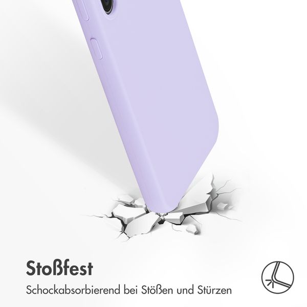 Accezz Liquid Silikoncase Samsung Galaxy S23 Plus - Violett