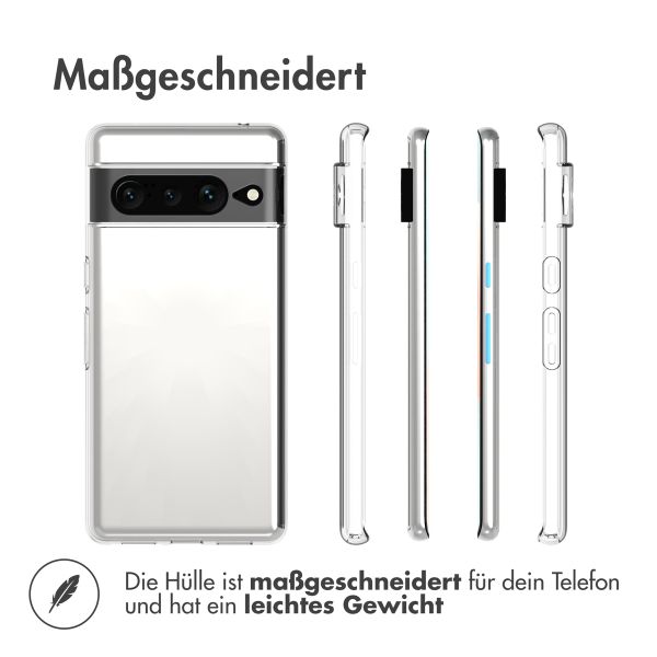 Accezz Clear TPU Backcover Google Pixel 7 Pro - Transparent