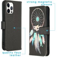 imoshion Design TPU Klapphülle iPhone 12 (Pro) - Dreamcatcher