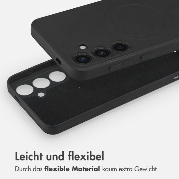 imoshion Color Back Cover mit MagSafe Samsung Galaxy S24 Plus - Schwarz