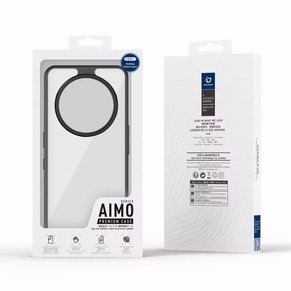 Dux Ducis Aimo Back Cover Nothing Phone (3a) Pro - Transparent