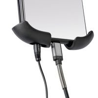 Lampa Smart Scooter Flow - Telefonhalter Motorroller - Spiegel- und Windschutzscheibenbefestigung - Schwarz