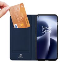 Dux Ducis Slim TPU Klapphülle für das OnePlus Nord 2T - Blau