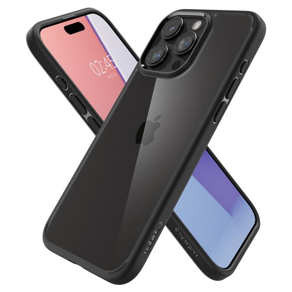 Spigen Ultra Hybrid™ Case für das iPhone 15 Pro Max - Matte Black