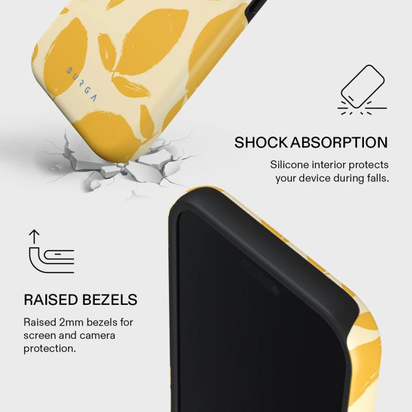 Burga Tough Back Cover MagSafe Apple iPhone 17 Pro - Lemon Tart