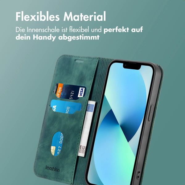 imoshion Slim Klapphülle Apple iPhone 14 / 13 - Grün
