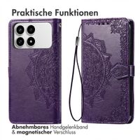 imoshion Mandala Klapphülle Xiaomi Poco F8 Pro - Violett