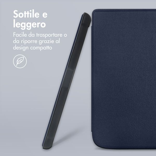 imoshion Slim Soft Case Klapphülle Kobo Nia - Dunkelblau
