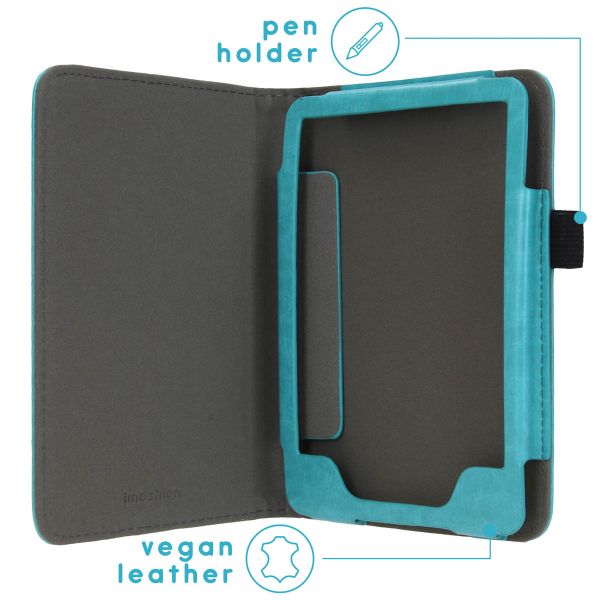 imoshion Vegan Leather Klapphülle Amazon Kindle (2024) / Amazon Kindle (2022) 11th gen - Hellblau