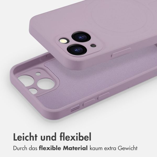 imoshion Color Back Cover mit MagSafe für das iPhone 13 Mini - Violett