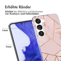 imoshion Design Hülle Samsung Galaxy S23 Plus - Pink Graphic