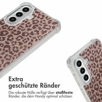 imoshion Design Hülle mit Band Samsung Galaxy A56 - Leopard Mood