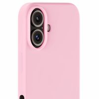 Holdit Silicone Case für das iPhone 16 Plus - Pink