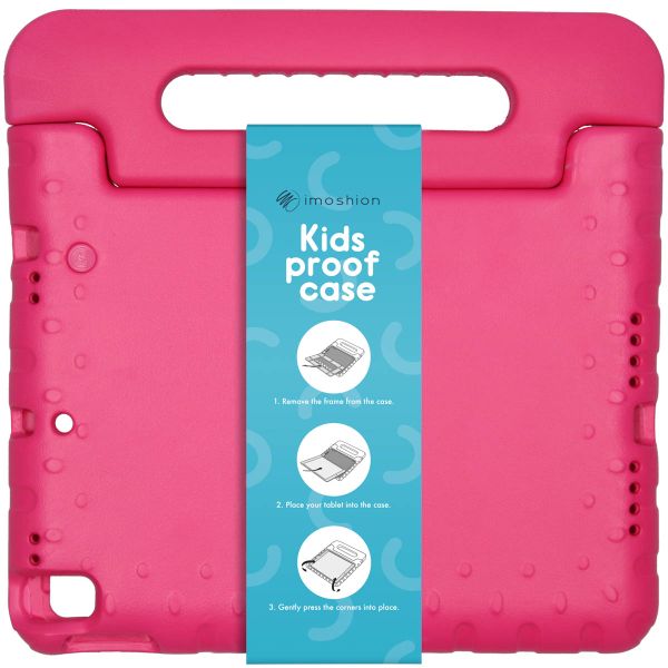 imoshion Hülle mit Handgriff kindersicher Samsung Galaxy Tab A8 - Rosa