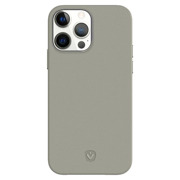 Valenta Luxe Leather Backcover für das iPhone 13 Pro - Grau