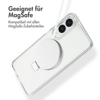 Accezz Ring Stand Backcover mit MagSafe Samsung Galaxy S25 Edge - Transparent