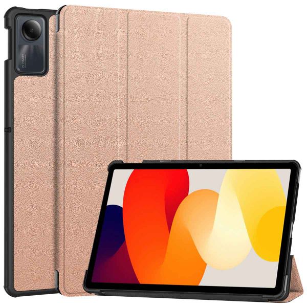 imoshion Trifold Klapphülle für das Xiaomi Redmi Pad SE - Rose Gold