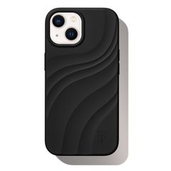 iDeal of Sweden Soft Swirl Silicone MagSafe Hülle Apple iPhone 17e / 16e / 15 / 14 / 13 - Velvet Black