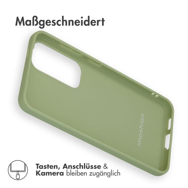 imoshion Color TPU Hülle für das Samsung Galaxy S24 - Olive Green