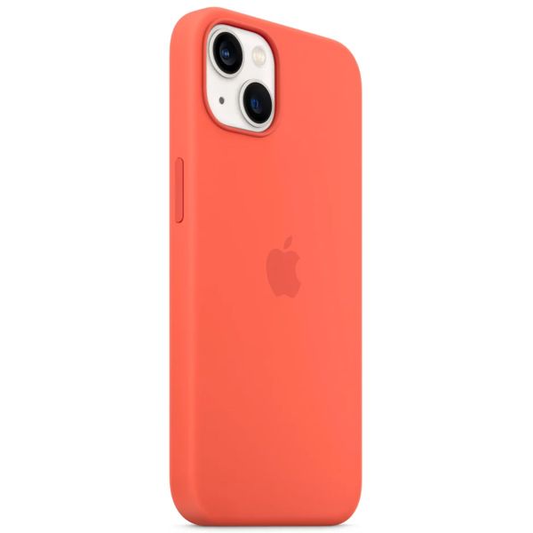 Apple Silikon-Case MagSafe für das Apple iPhone 13 Mini - Nectarine
