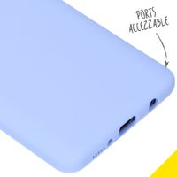 Accezz Liquid Silikoncase Lila für das Samsung Galaxy A51