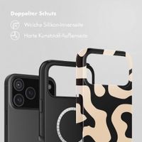 Selencia Vivid Rückabdeckung mit MagSafe Apple iPhone 18 Pro / 17 Pro - Art Wave Black