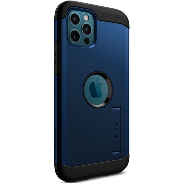 Spigen Tough Armor™ Case für das iPhone 12 (Pro) - Dunkelblau