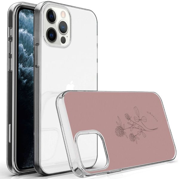 imoshion Design Hülle für das iPhone 12 (Pro) - Floral Pink