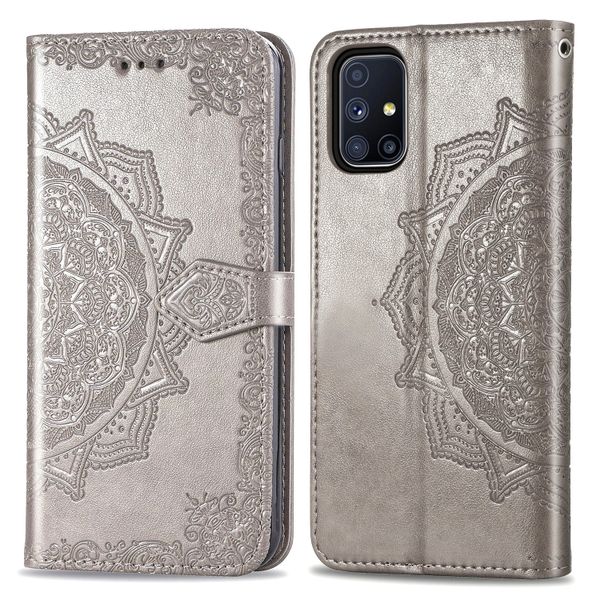 imoshion Mandala Klapphülle  Samsung Galaxy M51 - Grau