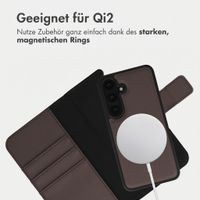 imoshion Herausnehmbare 2-in-1 Luxus-Bookcase Samsung Galaxy S25 - Braun