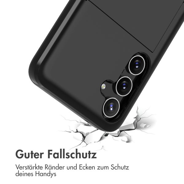 imoshion Backcover mit Kartenfach Samsung Galaxy A55 - Schwarz