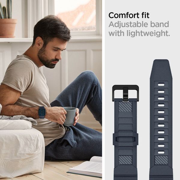 Spigen Rugged Armor™ Pro Hülle für Apple Watch 44 mm / 45 mm - Dunkelblau