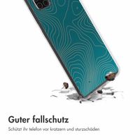 imoshion Design Hülle Samsung Galaxy A51 - Topo Turquoise