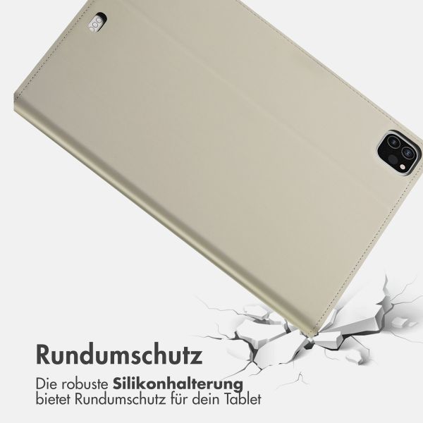 Accezz Classic Klapphülle Apple iPad Pro 11 (2018/2020/2021/2022) / Air 5 (2022) / Air 4 (2020) - Greige
