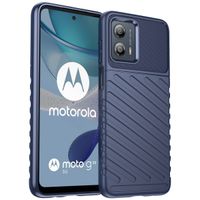 imoshion Thunder Backcover für das Motorola Moto G53 - Dunkelblau