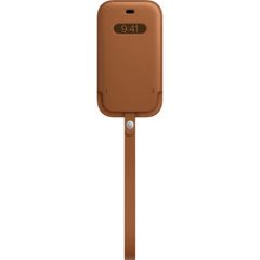 Apple Ledersleeve MagSafe für das Apple iPhone 12 (Pro) - Saddle Brown