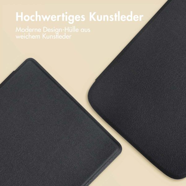 imoshion Slim Soft Case Klapphülle Pocketbook Verse / Verse Pro / Verse Pro Color / Vivlio Light / Light HD - Schwarz