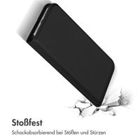 Accezz Premium Leather Slim Klapphülle für das iPhone 14 - Schwarz