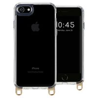 Selencia Back Cover mit abnehmbaren Haken für das iPhone SE (2022 / 2020) / 8 / 7 - Transparent