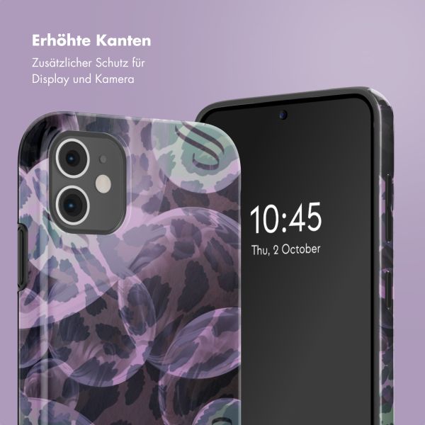 Selencia Vivid Back Cover Apple iPhone 11 - Leo Bubble Green