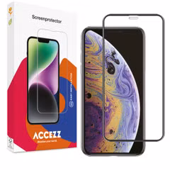 Accezz Full Cover Screen Protector aus gehärtetem Glas für das iPhone 11 Pro Max / Xs Max