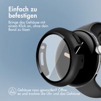 imoshion Full Cover Hard Case für Google Pixel Watch 3 (45 mm) - Schwarz