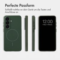 Accezz Grip Backcover mit MagSafe Samsung Galaxy S26 - Dunkelgrün