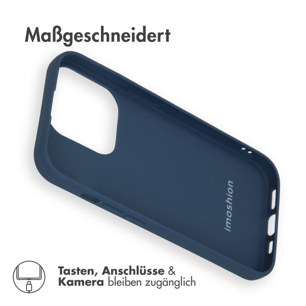 imoshion TPU Color Cover Apple iPhone 15 Pro - Dunkelblau