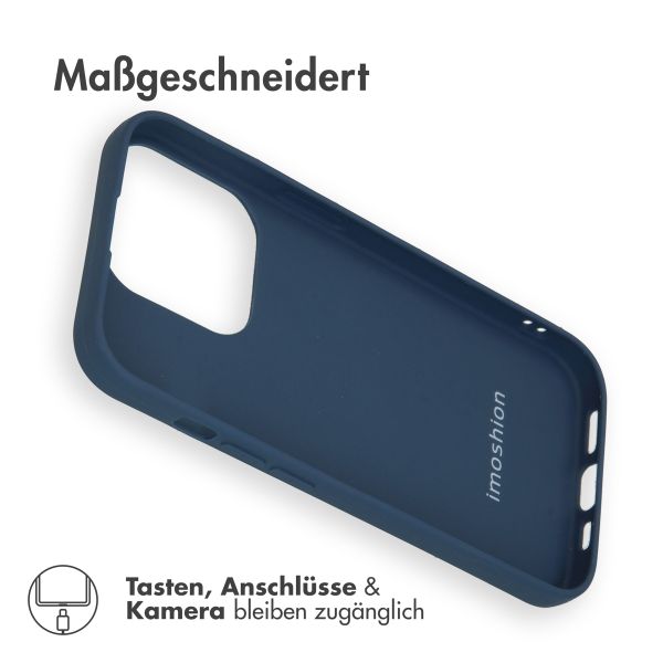 imoshion Color TPU Hülle für das iPhone 15 Pro - Dunkelblau