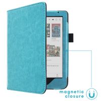 imoshion Vegan Leather Klapphülle für das Kobo Clara Colour / Kobo Clara BW - Hellblau